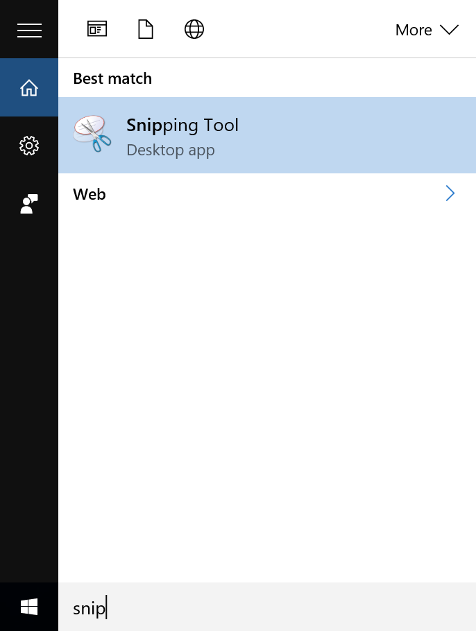 Snipping tool